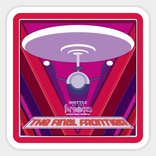 The Final Frontier Sticker